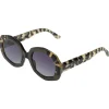 Hot Lunettes de soleil Amy Emerald Bobcat Femme Lunettes Femme