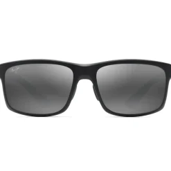 Lunettes Polarisées|Lunettes Femme<Maui Jim Lunettes de soleil  Pokowai Arch Noir Matte Gris Neutre MauiPure