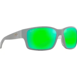 Sale Lunettes de soleil Mangroves Mat Foncé Gris Clair MauiGreen Mineral Superthin Femme Lunettes Femme|Lunettes Polarisées