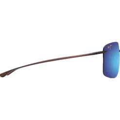 Lunettes Femme|Lunettes Polarisées<Maui Jim Lunettes de soleil Hema Mat Dark Brown Blue Hawaii Maui Pure Lt