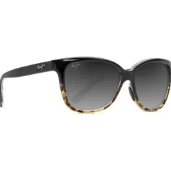 Clearance Lunettes de soleil Starfish Black Tortoise Gris Neutre Mineral SuperThin Femme Lunettes Polarisées|Lunettes Femme