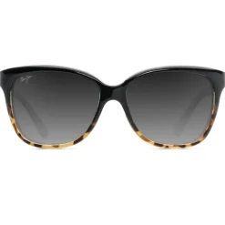 Clearance Lunettes de soleil Starfish Black Tortoise Gris Neutre Mineral SuperThin Femme Lunettes Polarisées|Lunettes Femme