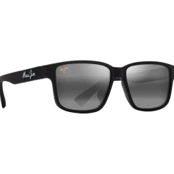 Lunettes Femme|Lunettes Homme<Maui Jim Lunettes de soleil Kuniahi Asian Fit Matte Black Neutral Grey MauiPure