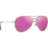 Lunettes Femme|Lunettes Polarisées<Maui Jim Lunettes de soleil Mavericks Reader 1,5 Rose Doré Maui Sunrise MauiBrilliant