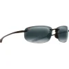Best Lunettes de soleil Ho’okipa Reader 2,0 Noir Brilliant Gris Neutre MauiBrilliant Femme Lunettes Femme|Lunettes Polarisées