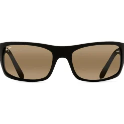 Outlet Lunettes de soleil Peahi Noir Mat Caoutchouc Hcl Bronze Minéral Superthin Lunettes Polarisées