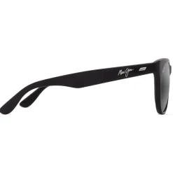 Lunettes Femme|Lunettes Polarisées<Maui Jim Lunettes de soleil Koaniani Asian Fit Matte Black Neutral Grey Mineral Superthin