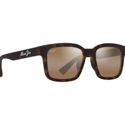 Lunettes Polarisées|Lunettes Femme<Maui Jim Lunettes de soleil Opiopio Asian Fit Havane Foncé Mat Bronze HCL MauiPure
