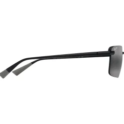 Lunettes Polarisées|Lunettes Femme<Maui Jim Lunettes de soleil Laulima Noir Mat Neutral Grey MauiPure