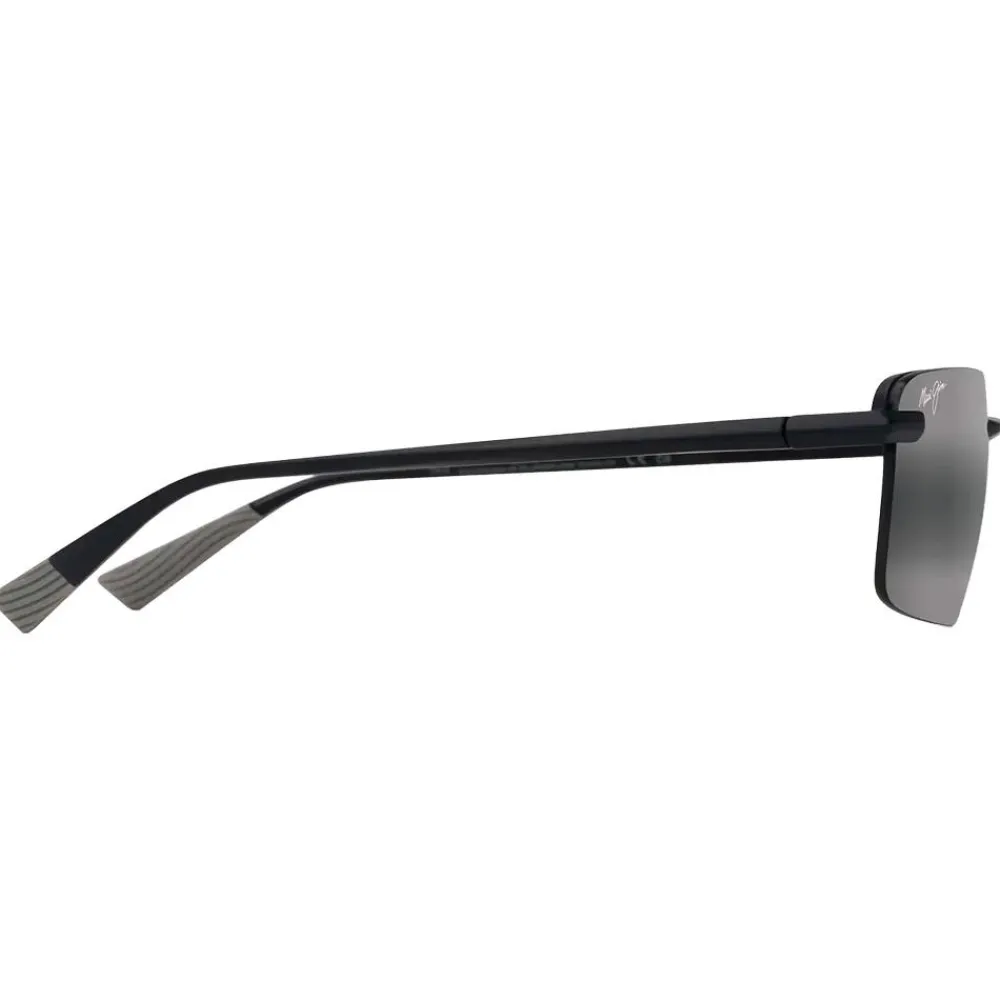 Lunettes Polarisées|Lunettes Femme<Maui Jim Lunettes de soleil Laulima Noir Mat Neutral Grey MauiPure