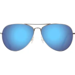 New Lunettes de soleil Mavericks Silver Bleu Hawaï MauiPure Femme Lunettes Polarisées|Lunettes Femme