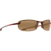 New Lunettes de soleil Makaha Reader 1,5 Ecaille Hcl Bronze MauiBrilliant Femme Lunettes Femme|Lunettes Polarisées
