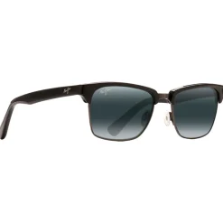 Lunettes Polarisées|Lunettes Femme<Maui Jim Lunettes de soleil Kawika Brillant Noir Gris Neutre MauiPure