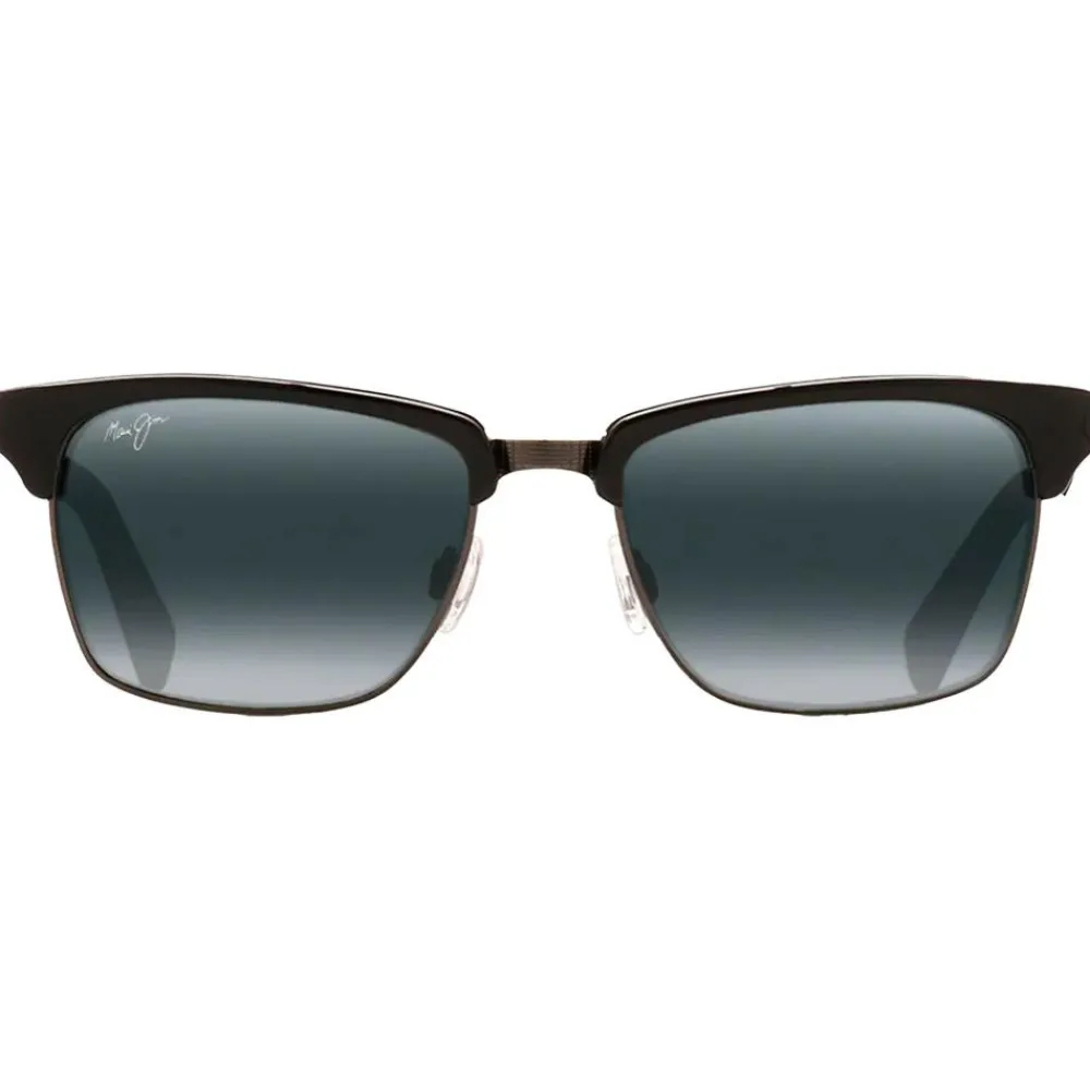 Lunettes Polarisées|Lunettes Femme<Maui Jim Lunettes de soleil Kawika Brillant Noir Gris Neutre MauiPure