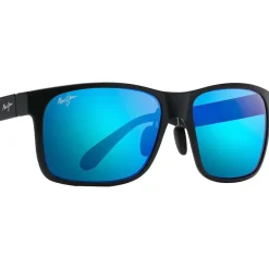 Discount Lunettes de soleil Red Sands Reader 2,0 Noir Mat Bleu Hawaï MauiBrilliant Femme Lunettes Polarisées|Lunettes Femme
