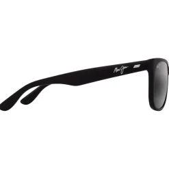 Lunettes Femme|Lunettes Polarisées<Maui Jim Lunettes de soleil Kikonia XL Matte Black Neutral Grey Mineral Superthin