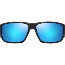 Online Lunettes de soleil Keha Asian Fit Noir Mat Bleu Hawaï Minéral SuperThin Femme Lunettes Femme|Lunettes Polarisées