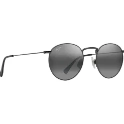 Online Lunettes de soleil Pukaua Ruthénium Foncé Brillant Gris Neutre MauiPure Femme Lunettes Femme|Lunettes Homme
