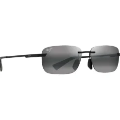 Lunettes Femme|Lunettes Polarisées<Maui Jim Lunettes de soleil Lanakila Noir Mat Gris Neutral Grey MauiPure