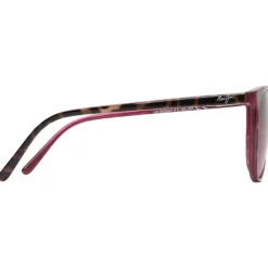 Lunettes Femme|Lunettes Polarisées<Maui Jim Lunettes de soleil Ocean Ecaille Framboise Maui Rose Minéral SuperThin