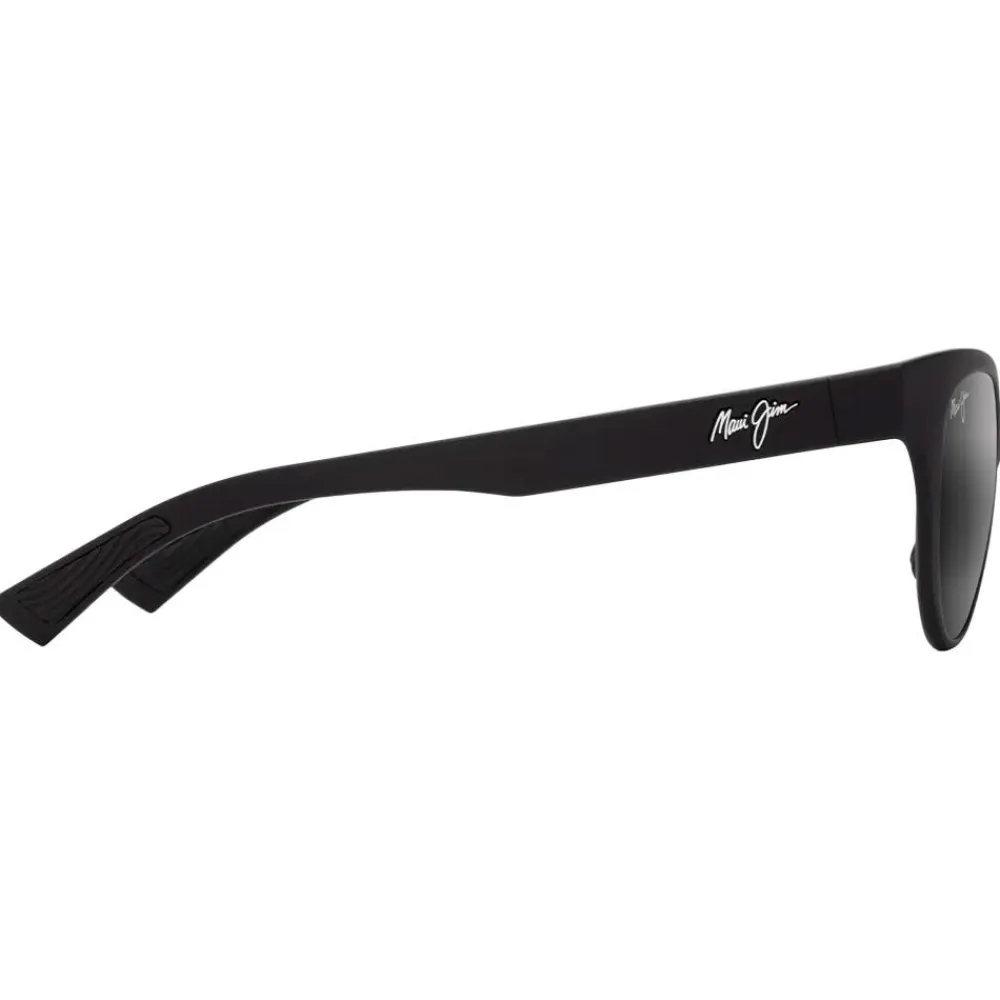 Lunettes Polarisées|Lunettes Femme<Maui Jim Lunettes de soleil Hulahe Matte Black Neutral Grey Mineral Superthin