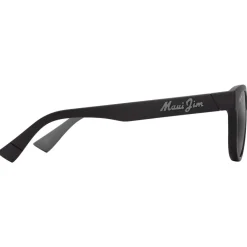 Outlet Lunettes de soleil Maoli Noir Mat Gris Neutre MauiPure Femme Lunettes Polarisées|Lunettes Femme