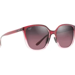 Lunettes Femme|Lunettes Polarisées<Maui Jim Lunettes de soleil Good Fun Framboise Fondu Maui Rose Mineral Superthin