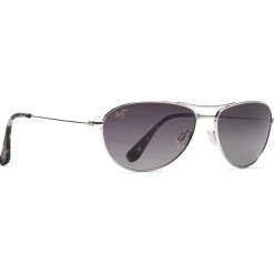 Lunettes de soleil Baby Beach Argent Gris Mauipure Femme Lunettes Femme|Lunettes Polarisées