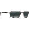 Hot Lunettes de soleil Kahuna Gris Acier Gris Neutre Minéral SuperThin Lunettes Polarisées