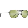 Lunettes Femme|Lunettes Polarisées<Maui Jim Lunettes de soleil Naauao Vernis Noir Mat Maui HT MauiPure