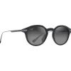 Lunettes Femme|Lunettes Polarisées<Maui Jim Lunettes de soleil Momi Noir Brillant Neutral Grey MauiBrilliant
