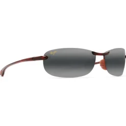 Outlet Lunettes de soleil Makaha Ecaille Gris Neutre MauiPure Femme Lunettes Femme|Lunettes Polarisées