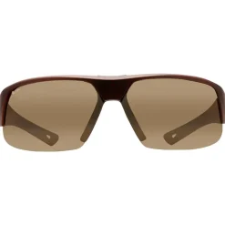 Lunettes Polarisées<Maui Jim Lunettes de soleil Switchbacks Brun Foncé Mat Bronce Hcl Polycarbonate
