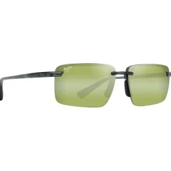 Outlet Lunettes de soleil Laulima Vert Feuillage Transparent Brillant Maui Ht MauiPure Femme Lunettes Femme|Lunettes Polarisées