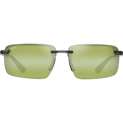 Outlet Lunettes de soleil Laulima Vert Feuillage Transparent Brillant Maui Ht MauiPure Femme Lunettes Femme|Lunettes Polarisées