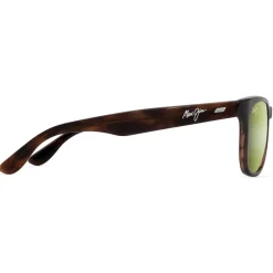 Lunettes de soleil Kikonia Shiny Melange Brown Havana Maui Ht Mineral Superthin Femme Lunettes Femme|Lunettes Polarisées