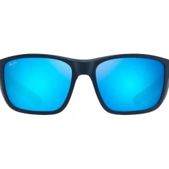Clearance Lunettes de soleil Amberjack Bleu Marine Foncé Mat Blue Hawaii Mineral Superthin Femme Lunettes Femme|Lunettes Polarisées