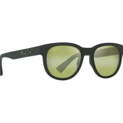 Lunettes Femme|Lunettes Polarisées<Maui Jim Lunettes de soleil Maoli Vert foncé mat Maui HT MauiPure