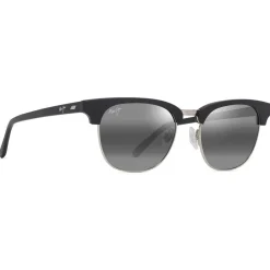 Lunettes Femme|Lunettes Polarisées<Maui Jim Lunettes de soleil Holomua Matte Black Neutral Grey Mineral Superthin