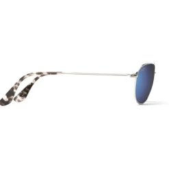 Lunettes Femme|Lunettes Polarisées<Maui Jim Lunettes de soleil Baby Beach Silver Blue Hawaii Mauipure