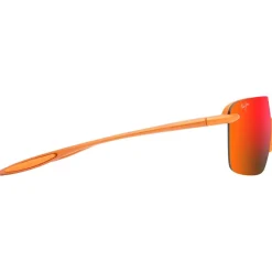 Outlet Lunettes de soleil Palulu Metal Matte Orange Hawaii Lava MauiBrilliant Femme Lunettes Femme|Lunettes Homme