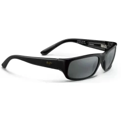 Hot Lunettes de soleil Stingray Gloss Black Gris Neutre Mineral St Bidegrade Lunettes Polarisées