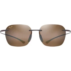Lunettes Femme|Lunettes Polarisées<Maui Jim Lunettes de soleil Akau Matte Rootbeer Mauipure Lt Hcl Bronze