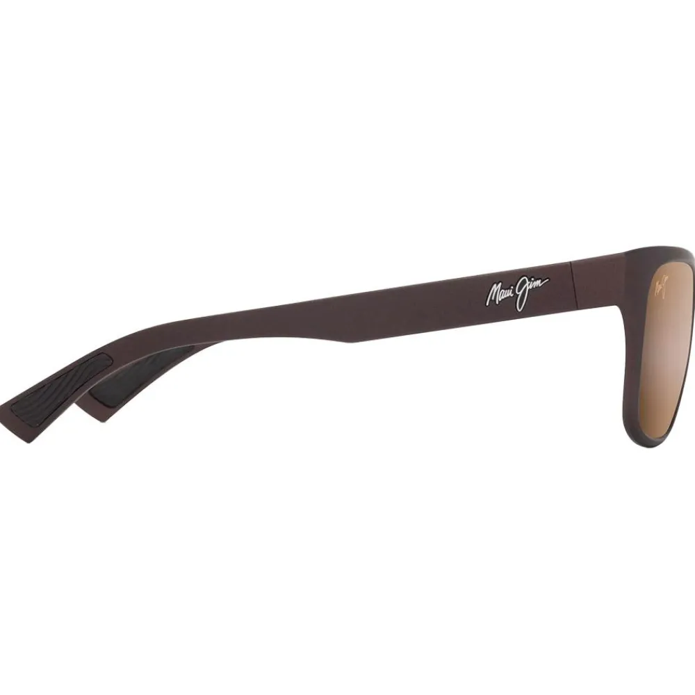 Lunettes Femme|Lunettes Polarisées<Maui Jim Lunettes de soleil Kapeau Metal Matte Brown Hcl Bronze Mineral Superthin