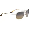 Lunettes Femme|Lunettes Polarisées<Maui Jim Lunettes de soleil Cliff House Gold HCL Bronze Evolution