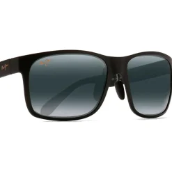 Lunettes Femme|Lunettes Polarisées<Maui Jim Lunettes de soleil Red Sands Reader 2,5 Noir Mat Gris Neutre MauiBrilliant
