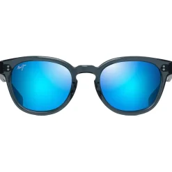 Clearance Lunettes de soleil Cheetah 5 Gris Translucide Bleu Hawaï MauiBrilliant Femme Lunettes Polarisées|Lunettes Femme