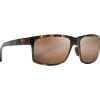 Lunettes de soleil  Pokowai Arch Ecaille Olive Hcl Bronze MauiPure Femme Lunettes Polarisées|Lunettes Femme