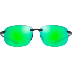 Lunettes Homme|Lunettes Polarisées<Maui Jim Lunettes de soleil Ho'okipa Xlarge Gris Mat Translucide MauiGeen MauiPure