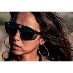 Discount Lunettes de soleil Hawkins Glacier Black Grey Cat.4 Femme Lunettes Femme|Lunettes Homme